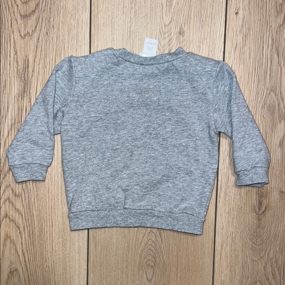 Little Human Kids Gray Sweatshirt - Picture 7 of 11